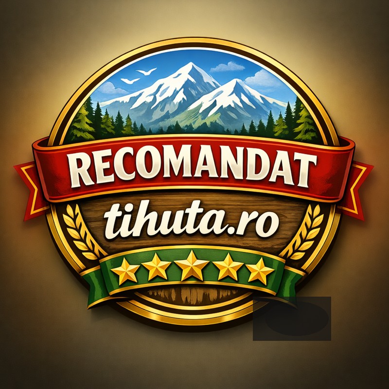 Badge Recomandat tihuta.ro 4 stele